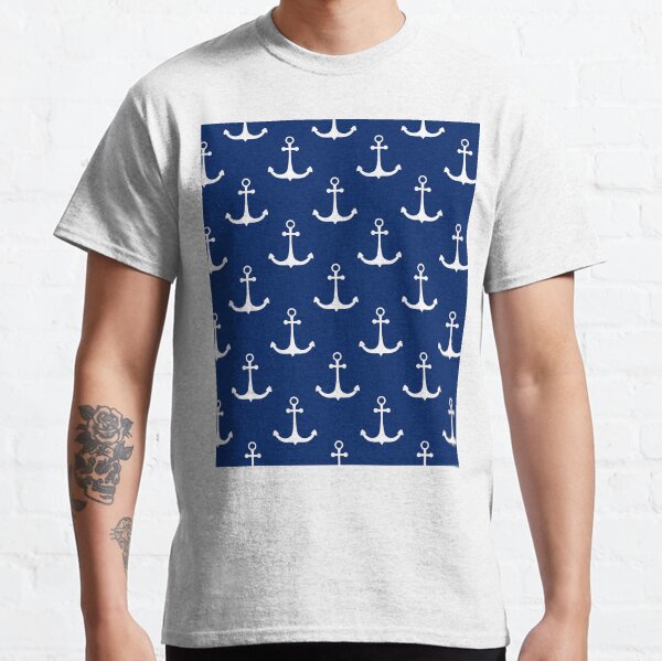 Tee Knit Crew Neck T Shirt Girls Tops Navy Anchor Rope Clipart Crew Tee Knit Crew Neck T Shirt Girls Tops Navy Anchor Rope Clipart Crew
