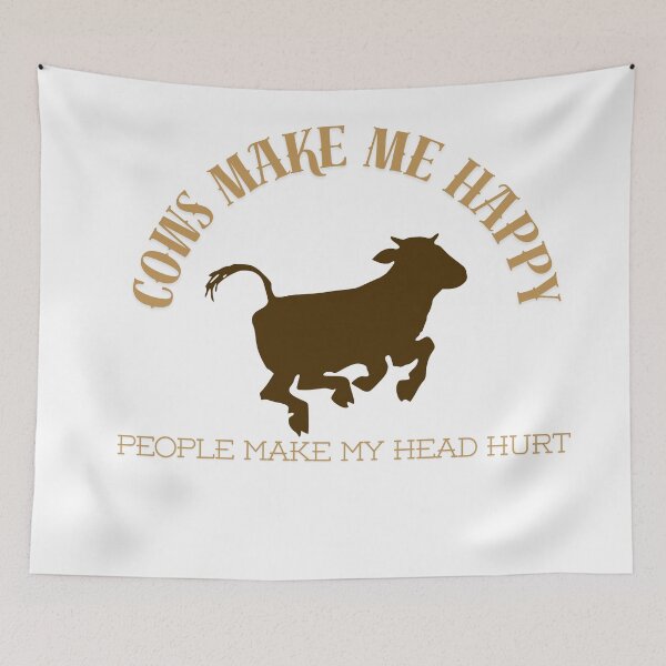 Item preview, cows make me happy designed and sold by scleverfarm.