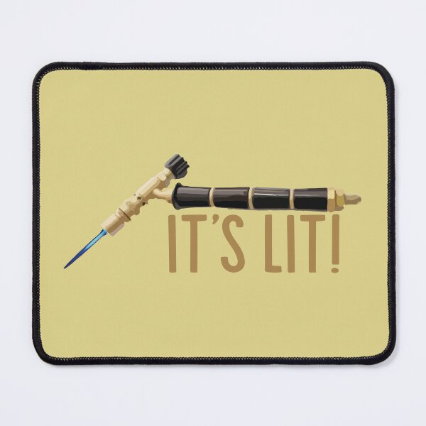 Item preview, It's lit! jewelry torch soldering tools metalsmith humor meme t-shirt designed and sold by MetalicBabe.