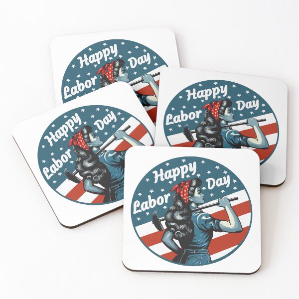 Item preview, Retro Happy Labor Day designed and sold by Gkinoki.