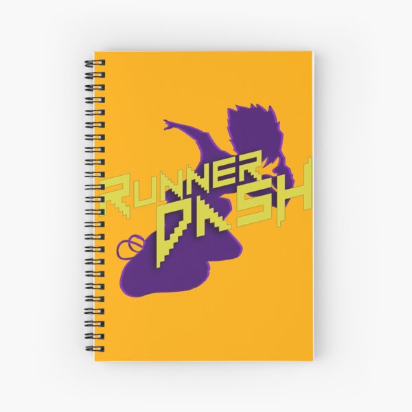 RUNNER DASH - Mike Pasuko Spiral Notebook