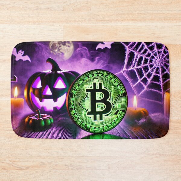 Item preview, Halloween Bitcoin designed and sold by DreamsofPeace.