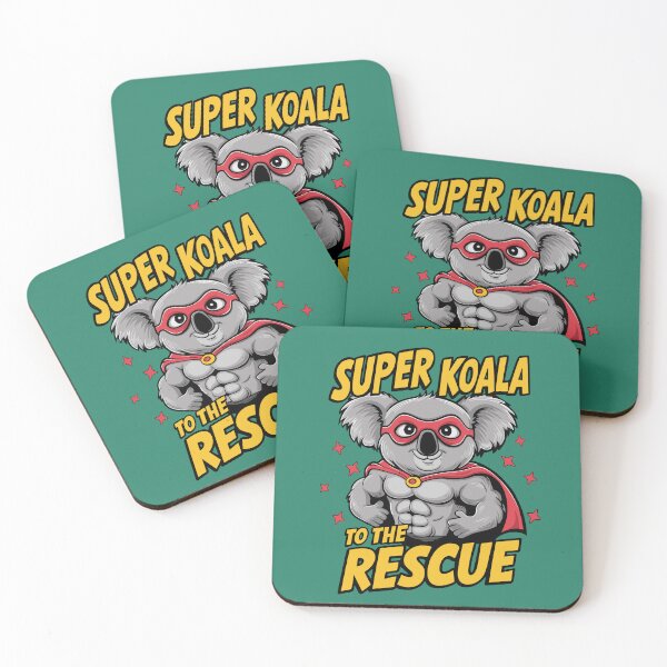 Item preview, Super Koala To The Rescue designed and sold by NosandEdgy.