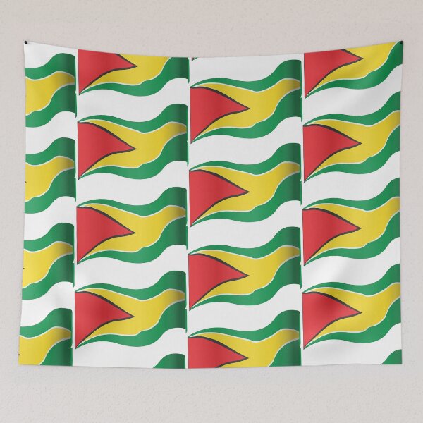 Item preview, Guyana Flag designed and sold by HarveyHandcraftsandDesigns.