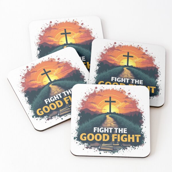 Item preview, Fight the Good Fight  designed and sold by Faithloveshop.