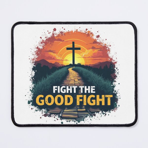 Item preview, Fight the Good Fight designed and sold by Faithloveshop.