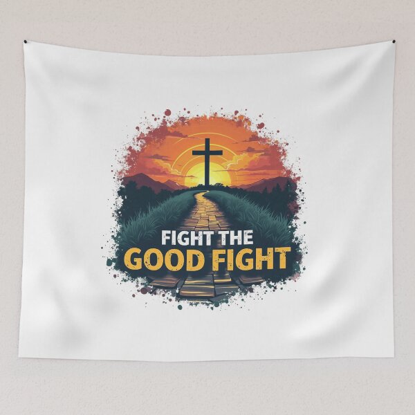 Item preview, Fight the Good Fight  designed and sold by Faithloveshop.