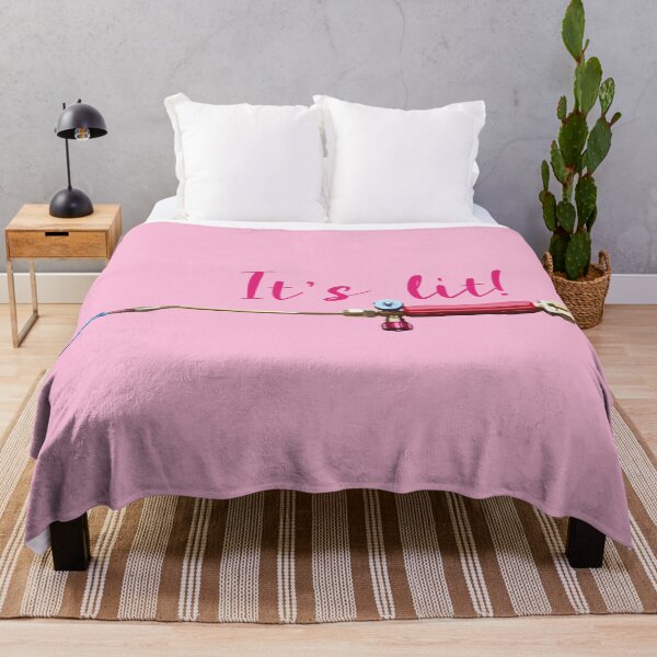 Item preview, It's lit! girly pink jewelry torch soldering tools lady metalsmith humor meme t-shirt designed and sold by MetalicBabe.