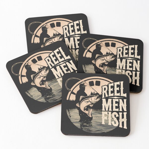 Item preview, Vintage Fishman - Reel Men Fish - Grandpa gift designed and sold by Oz64.