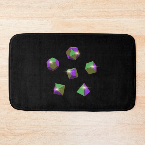Item preview, Gem Dice - Purple and Green designed and sold by SoybeanTomato.