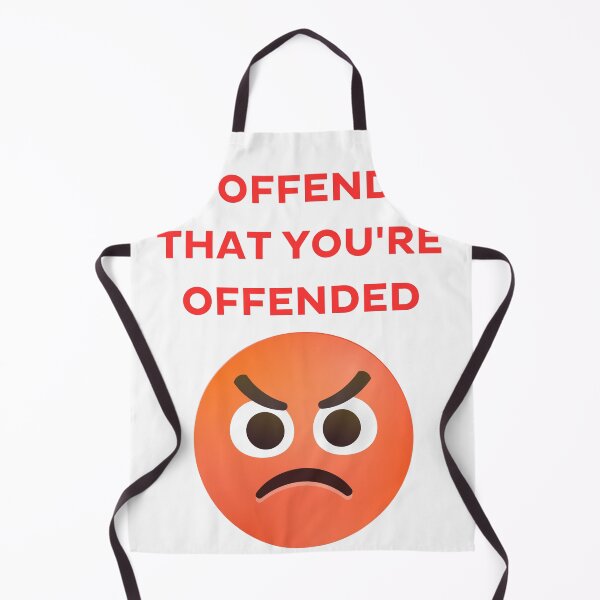 Item preview, I'm Offended That You're Offended - Meta Humor Tee designed and sold by Kamal Khajeb.