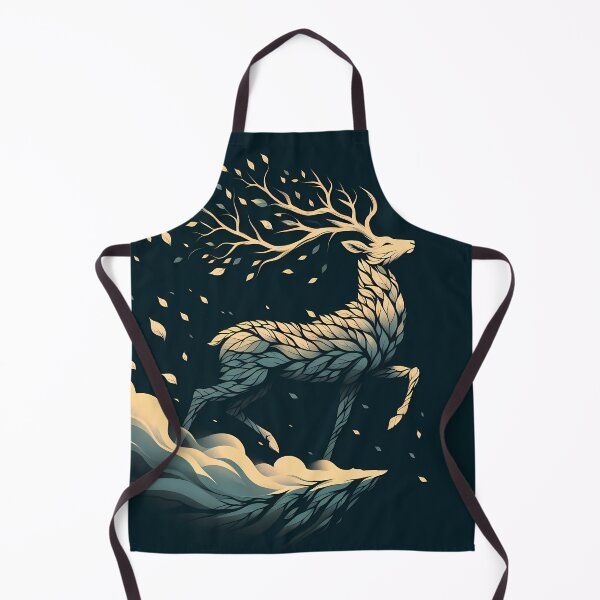 Item preview, Deer Made of Leaves, Ai Generated Art  designed and sold by ACC .