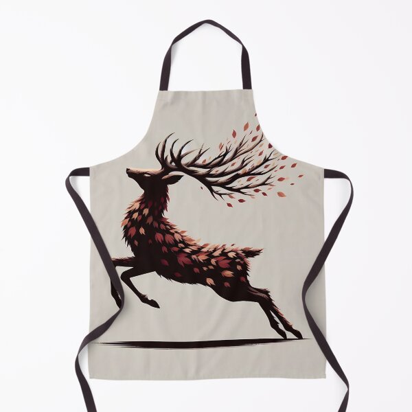 Item preview, Deer Made of Leaves, Ai Generated Art  designed and sold by ACC .