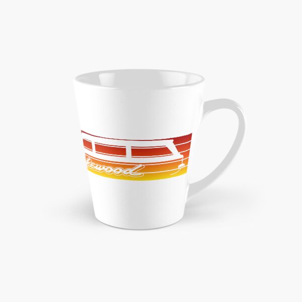 Item preview, Corvair Sunset Stripes Old Surf T Style Lakewood Wagon Script designed and sold by FlatSixGraphics.