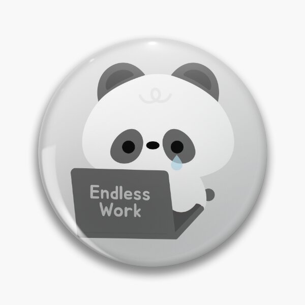Item preview, Overworked Panda designed and sold by theladyernestember.