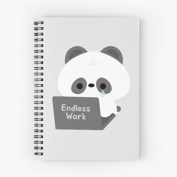Item preview, Overworked Panda designed and sold by theladyernestember.
