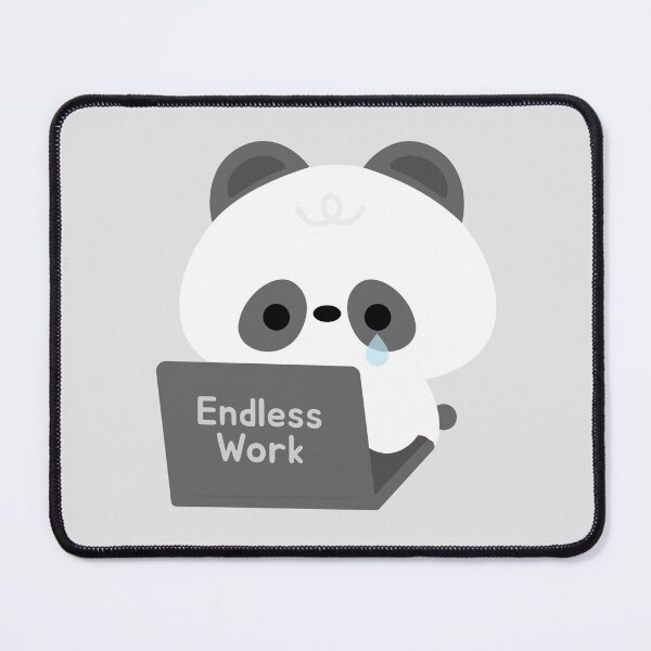 Item preview, Overworked Panda designed and sold by theladyernestember.