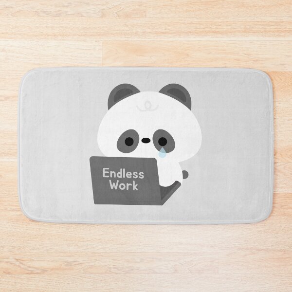 Item preview, Overworked Panda designed and sold by theladyernestember.