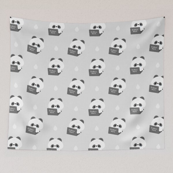 Item preview, Overworked Panda designed and sold by theladyernestember.