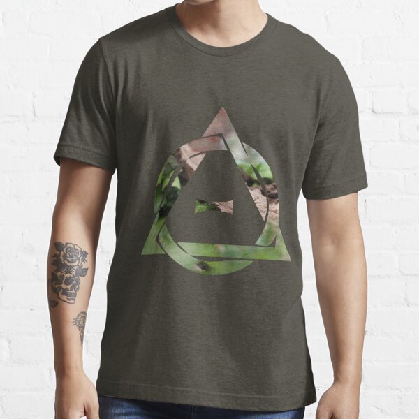 Theta-Delta Therian Symbol Therianthropy NATURE THEME MOSS STONES