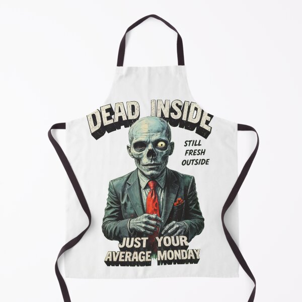 Item preview, Dead Inside Zombie Monday Humor - Still Fresh Outside designed and sold by MindM.
