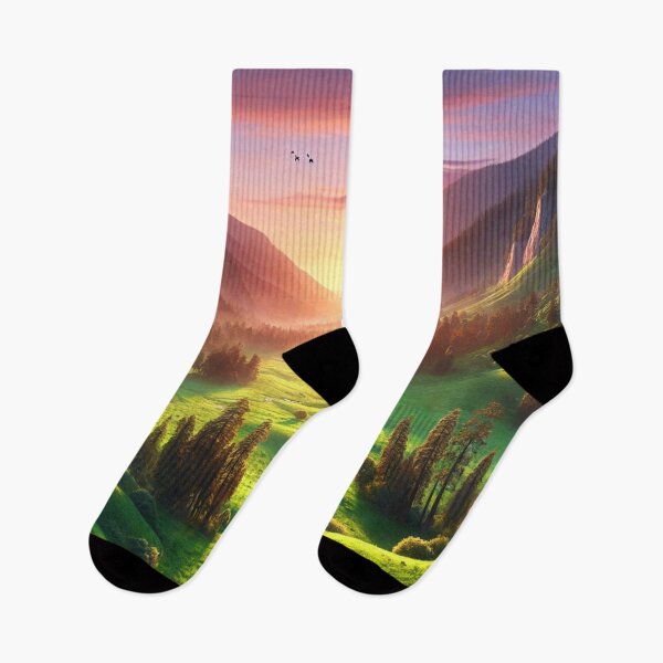 Item preview, Setting Valley Sun designed and sold by DreamsofPeace.
