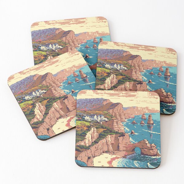 Item preview, Pixel Pillars of the Twelve Apostles designed and sold by NaturePixel.