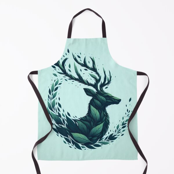 Item preview, Deer Made of Leaves, Ai Generated Art  designed and sold by ACC .