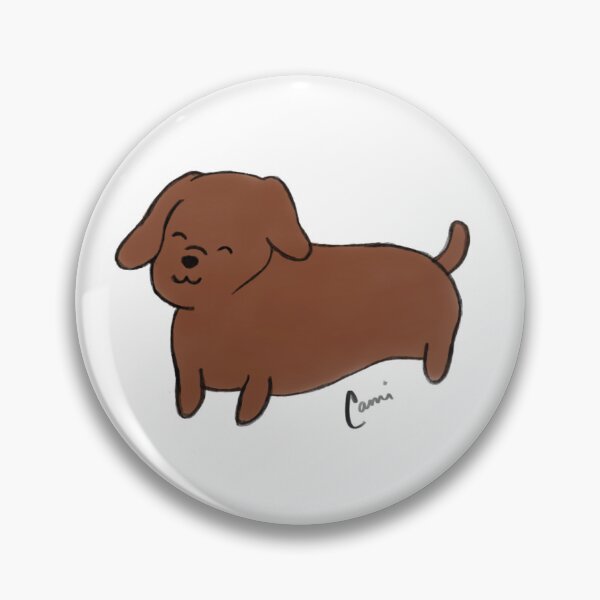 Item preview, Brown Dachsund designed and sold by theCraftyPack.