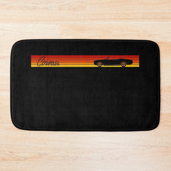 Item preview, Corvair Convertible Monza Corsa Sunset Stripes Old School Surf Style 1965 1966 1967 1968 1969  designed and sold by FlatSixGraphics.