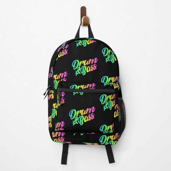 Item preview, DRUM AND BASS  - Gradient Color Bleed (pink/green/blue)  designed and sold by Discothreadz.