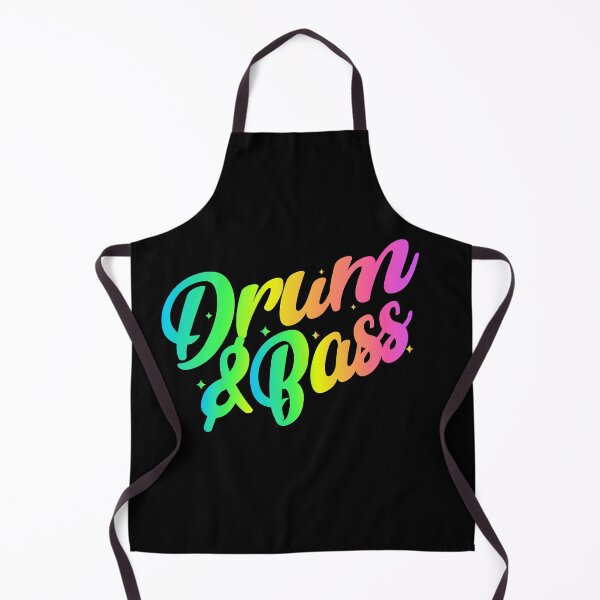 Item preview, DRUM AND BASS - Gradient Color Bleed (pink/green/blue) designed and sold by Discothreadz.