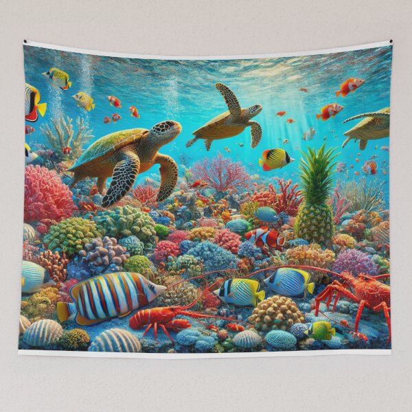 Item preview, Bright Coral Reef designed and sold by DreamsofPeace.