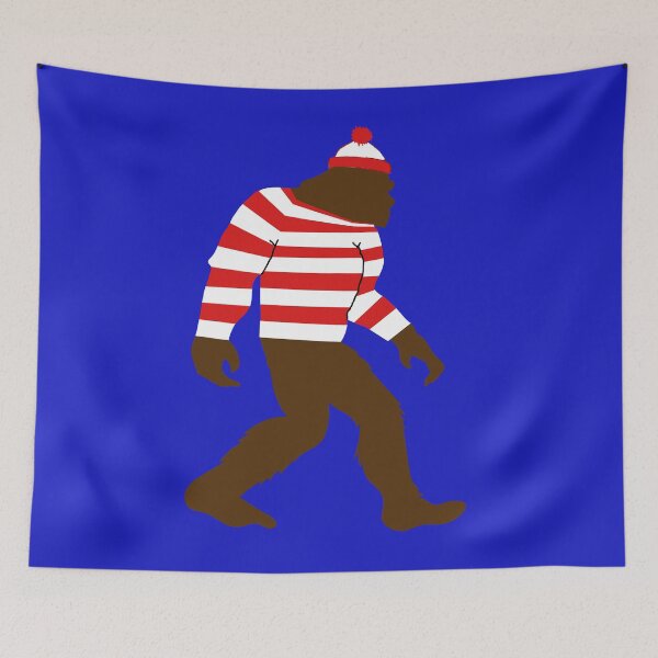 Item preview, Where's Waldo Bigfoot designed and sold by SimpleSteve.