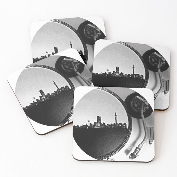 Item preview, Johannesburg Skyline Turntable  designed and sold by BedlamBoutique.