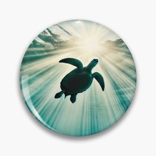 Aperçu de l'œuvre Tortue de mer à nouveau au soleil créée et vendue par DreamsofPeace.