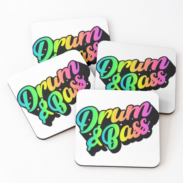 Item preview, DRUM AND BASS  - Gradient Color Bleed (black/yellow/green)  designed and sold by Discothreadz.