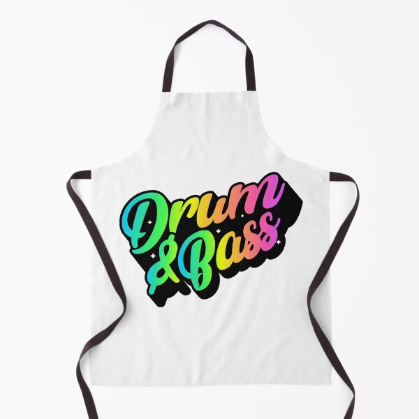 Item preview, DRUM AND BASS - Gradient Color Bleed (black/yellow/green) designed and sold by Discothreadz.