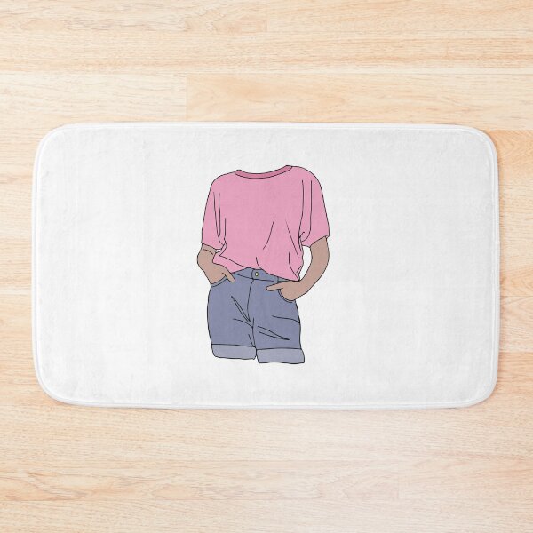 Item preview, Casual Fashion Pink T-Shirt and Jean Shorts designed and sold by elmma design.