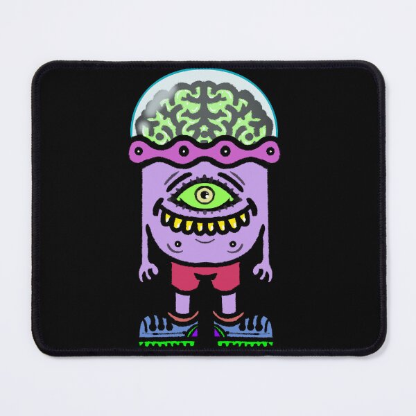 Item preview, little purple monster  designed and sold by AZTECartoon.