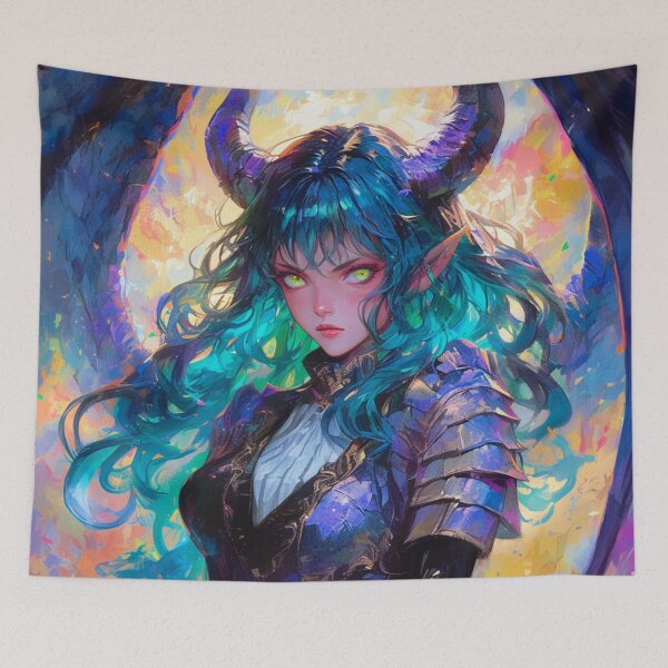 Item preview, Horned Woman designed and sold by Dawn van Doorn.