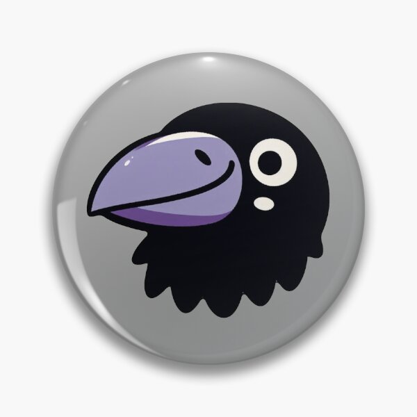 Item preview, Simple Cartoon Raven designed and sold by Nostalgia Busters.