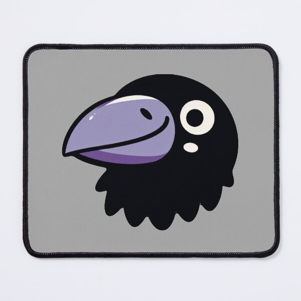 Item preview, Simple Cartoon Raven designed and sold by Nostalgia Busters.