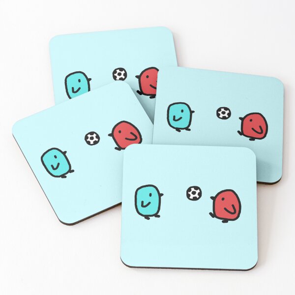 Item preview, Birds playing Soccer designed and sold by Birdoodle.