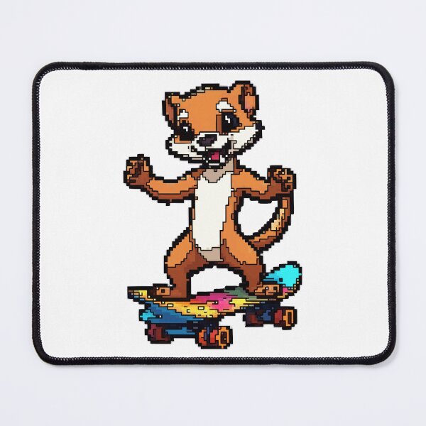 Item preview, Pixel Skates and Weasel Whirls designed and sold by NaturePixel.