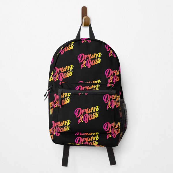 Item preview, DRUM AND BASS - Gradient Color Bleed (yellow/orange) designed and sold by Discothreadz.