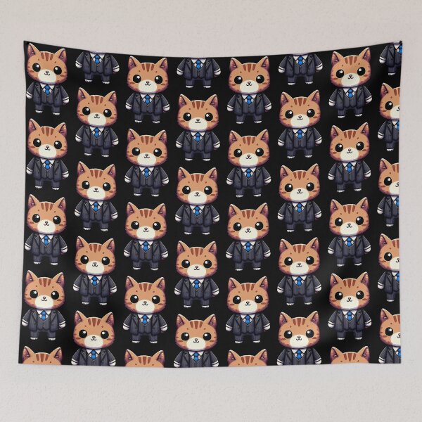Item preview, Charming Cat Executive designed and sold by Nostalgia Busters.