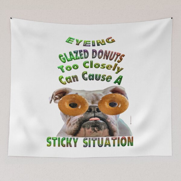 Item preview, Bulldog In A Sticky Situation designed and sold by kristalcurt.