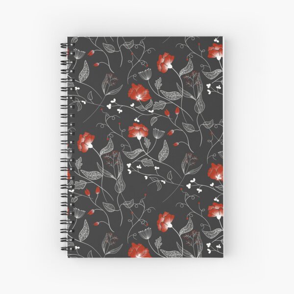 Item preview, Red and white poppies designed and sold by Melanie Kelly.