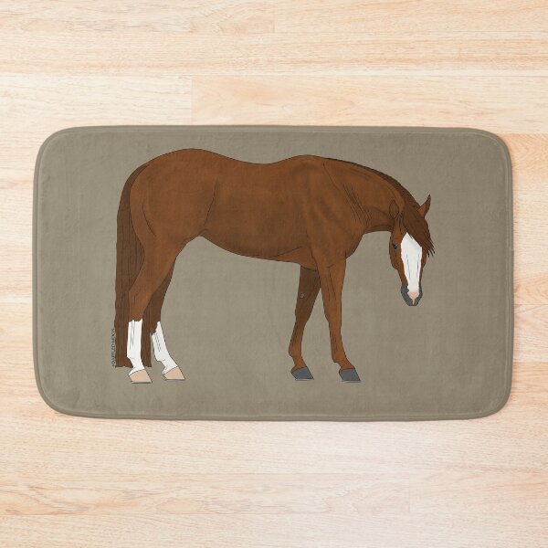 Item preview, Chestnut American Quarter Horse designed and sold by DappledMoon.